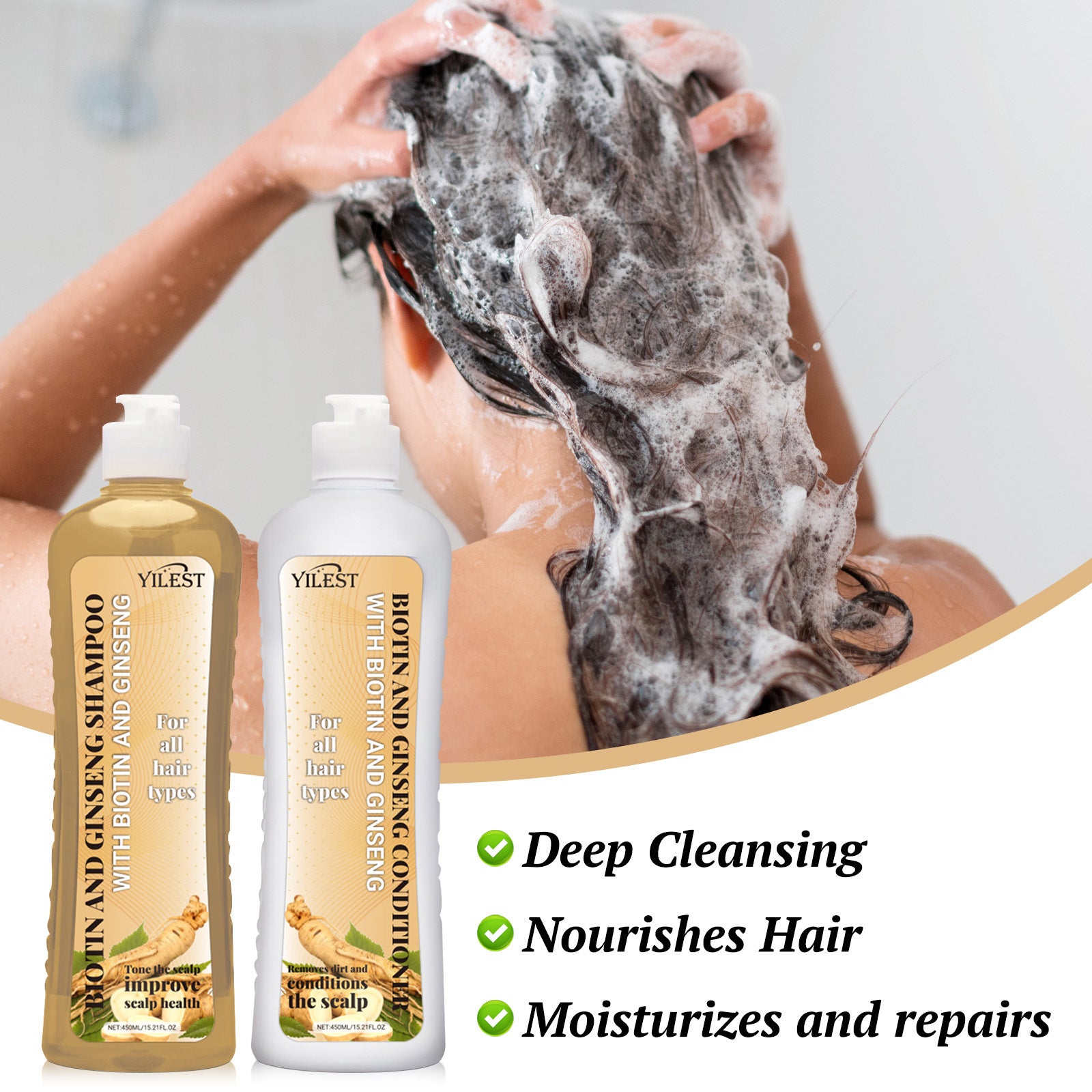 Scalp Gloss Hair Cleaning